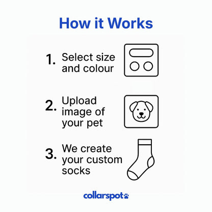 Custom Pet Socks – Upload Your Pet's Photo
