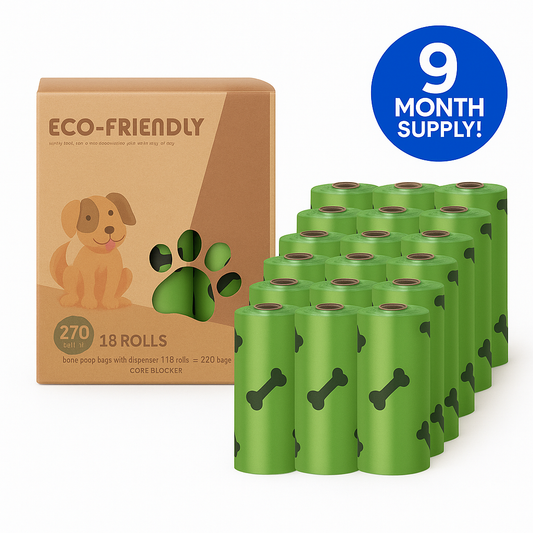 EcoPaws Poop Bags (9 Month Supply)