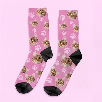 Custom Pet Socks – Upload Your Pet's Photo